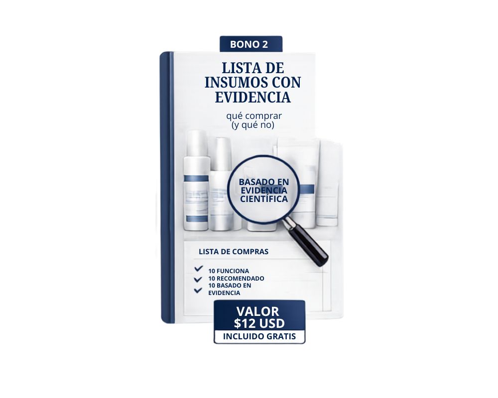 Lista de Insumos con Evidencia
