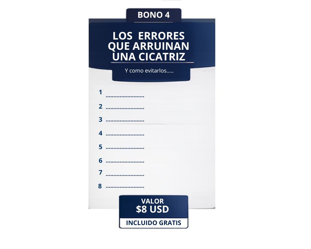 Errores que Sabotean tu Cicatriz