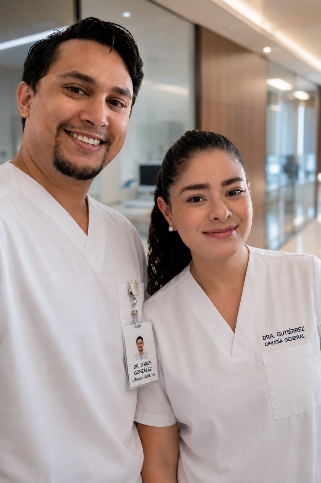 Dr. Jorge González y Dra. Giovanna Gutiérrez